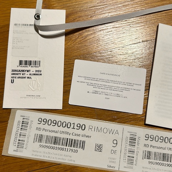 Christian Dior x Rimowa - Amenity Kit - Aluminum - Personal Utility Case Silver - Picture 15 of 16